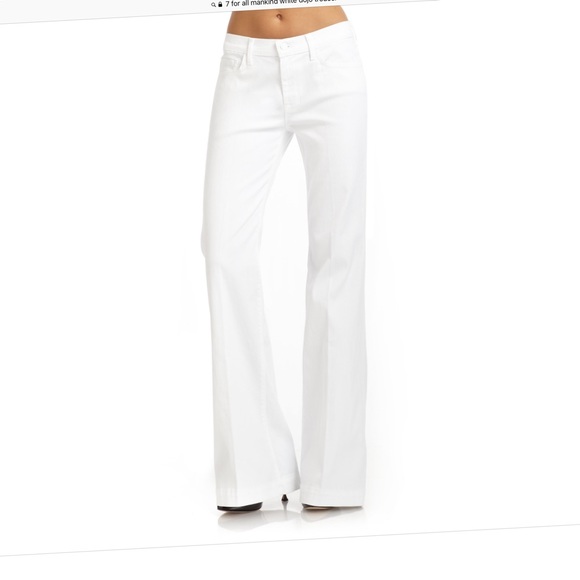 7 Famk White Dojo Trouser Jeans 